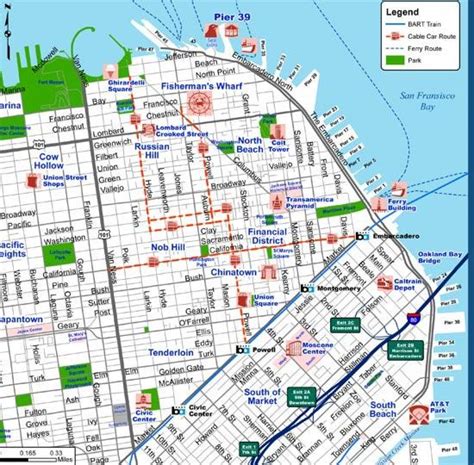 City Of San Francisco Map