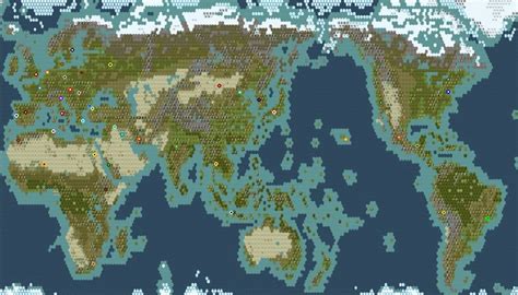 11 Civ 5 Earth Map Maps Database Source