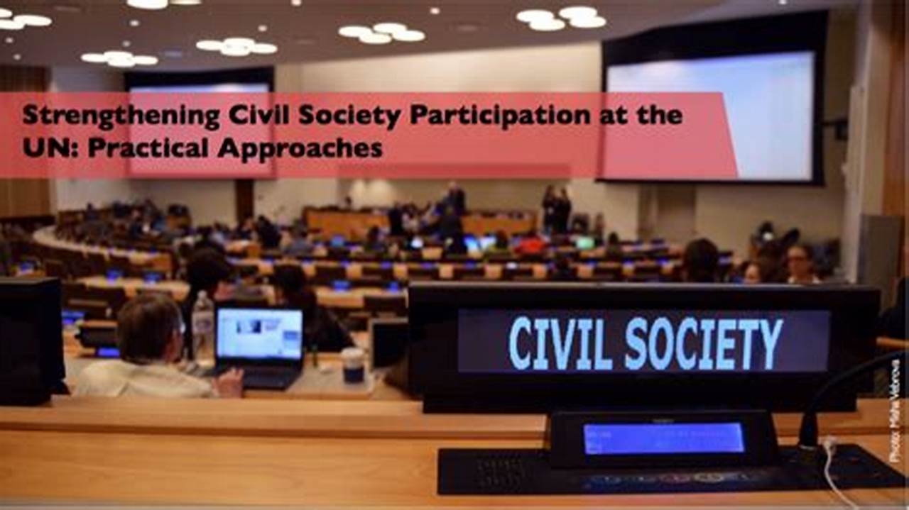 Civil Society Participation, Breaking-news