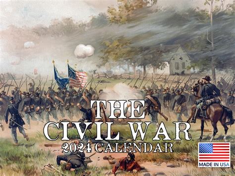 Civil War Calendar 2024