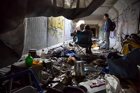 Civilization of the homeless in the tunnels under Las Vegas The other side of Entertainment City