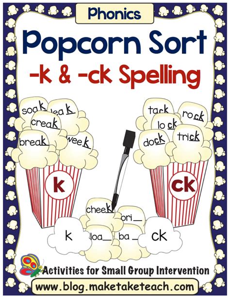 Ck Or K Spelling Worksheet Free
