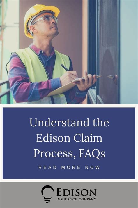 Claims Process with Edison Insurance Company