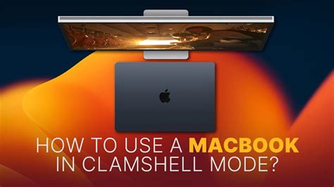Clamshell mode supported MacBooks