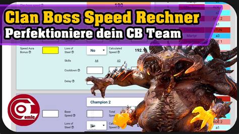 Maximize Your Clan Boss Rewards with the Ultimate Speed Calculator