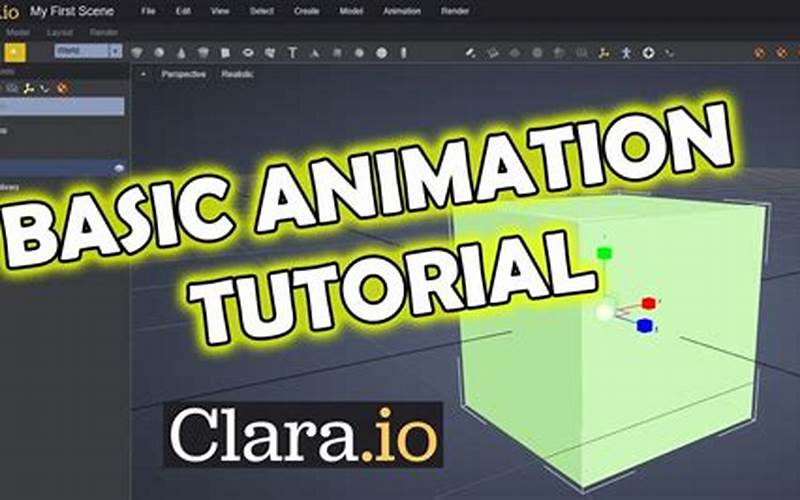 Clara.Io 3D Animation Software