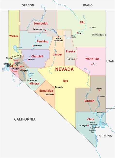 29 Clark County Nevada Map Maps Database Source