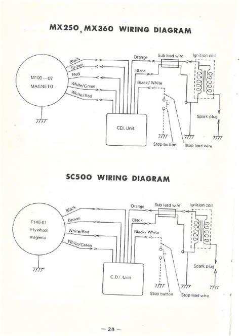 Clark DT50 Wiring Diagram Key Components