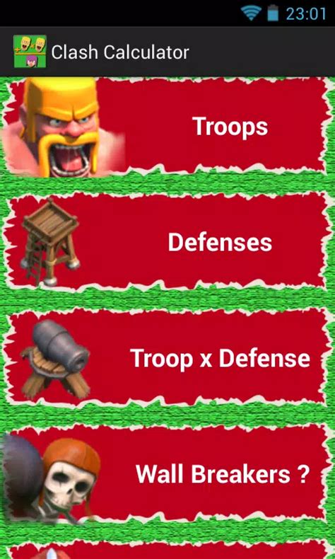 Clash Troop Calculator