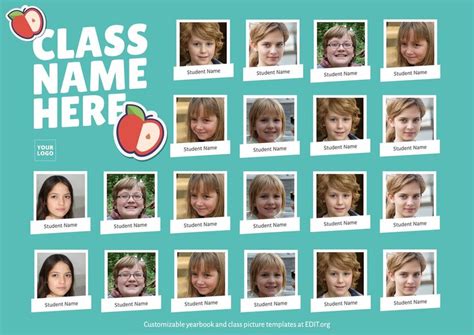 Class Photo Template
