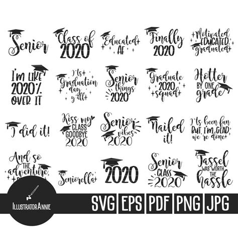 Download Class of 2021 Bundle SVG Graduation SVG Cut Files
