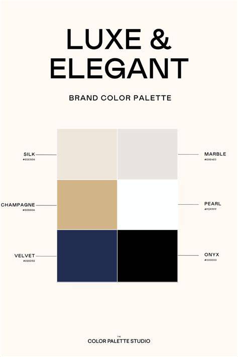 Classic & Elegant Color Combinations