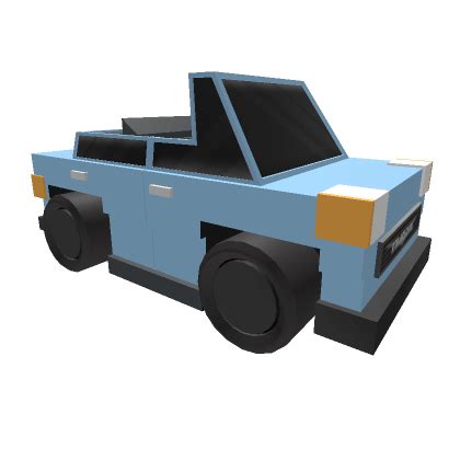 Classic Blue Roblox Car