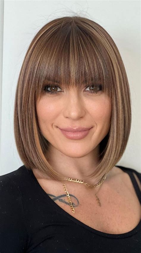 Classic Bob With a Modern Fringe