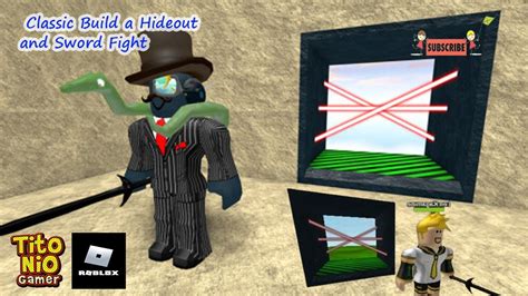 Classic Build a Hideout and Sword Fight - Roblox