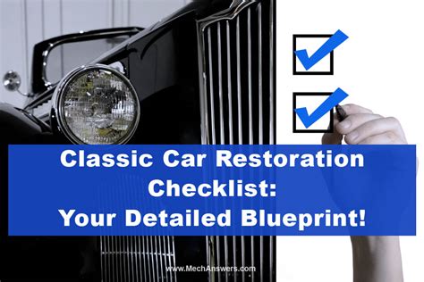 Classic Car Restoration Steps