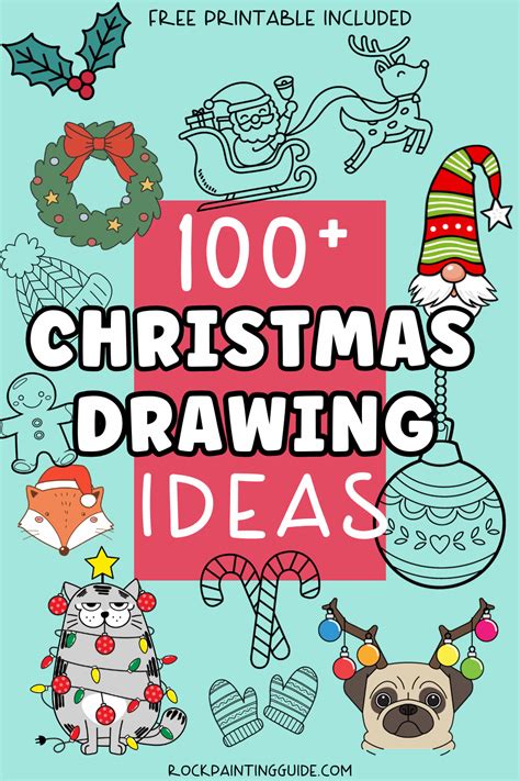Classic Christmas Drawing Ideas