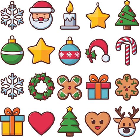 Classic Christmas Icons