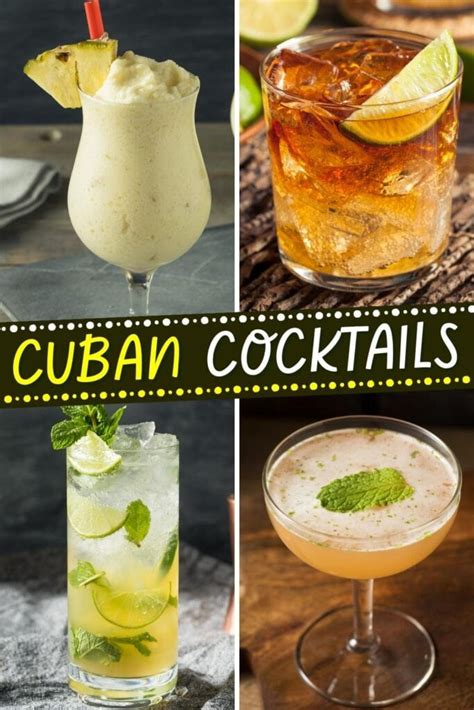 Classic Cuban Cocktails