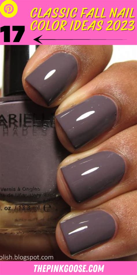 Classic Fall Nail Colors
