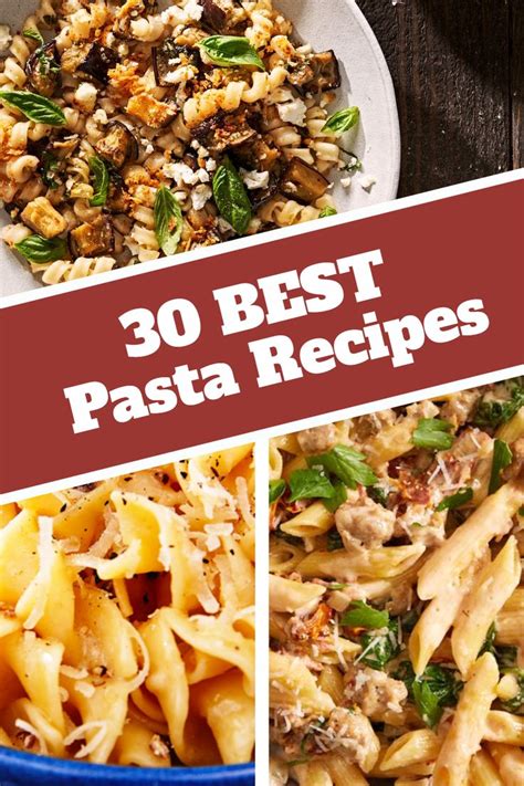 Classic Pasta Recipes You Must Try