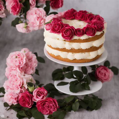 Classic Rose Cake