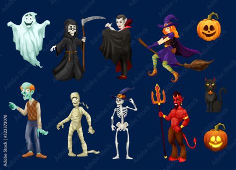 Classic Spooky Characters
