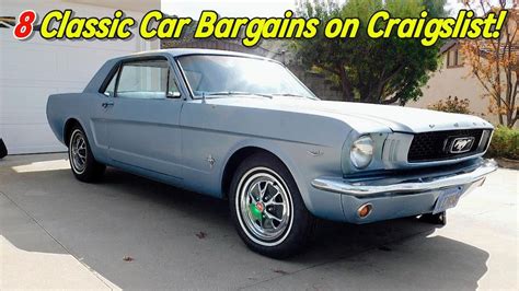 Classic Car Bargains