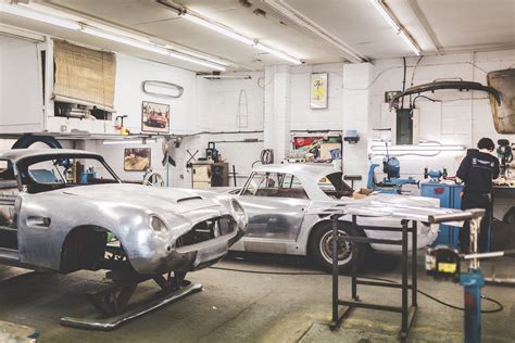 Mechanic in Classic Car Restoration Stock Image Image of