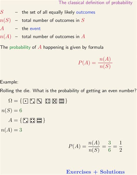 The Art of Determining Possibility: Unraveling the Classical Definition of Probability