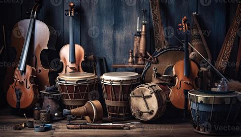 Classical music instruments