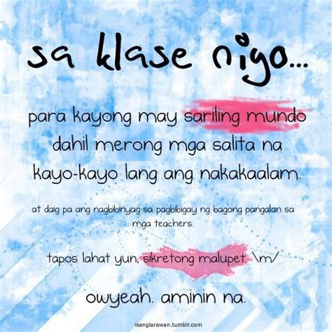Classmates Quotes Memory Tagalog