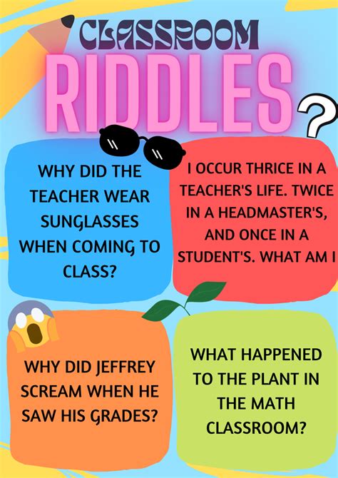 Classroom Riddles