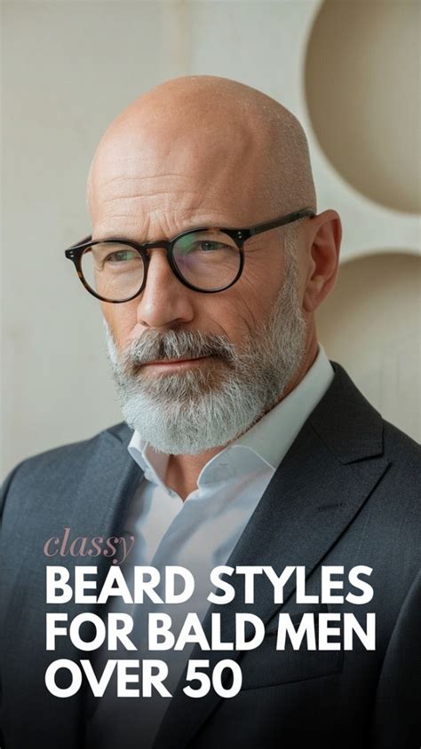 Classy Beard Styles For Bald Men