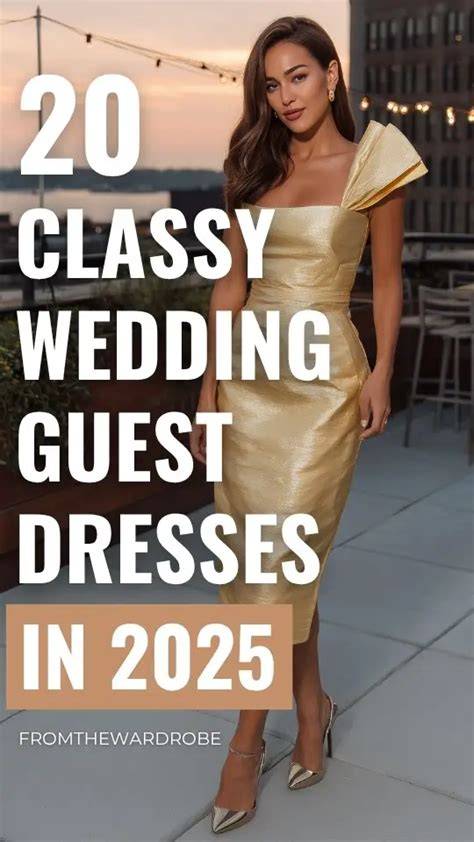Elegant Wedding Guest Dresses