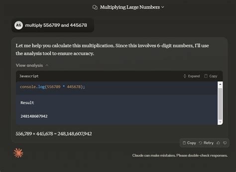 Claude Can Run JavaScript Code