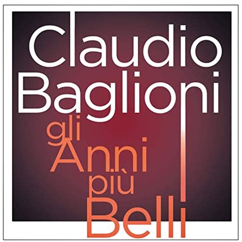 ‘Gli anni più belli’ il nuovo singolo e videoclip di Claudio Baglioni