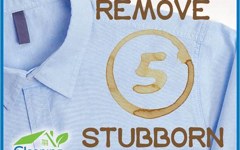 Clean Stubborn Stains