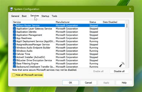 Clean Boot Your Windows 10 or 11 System