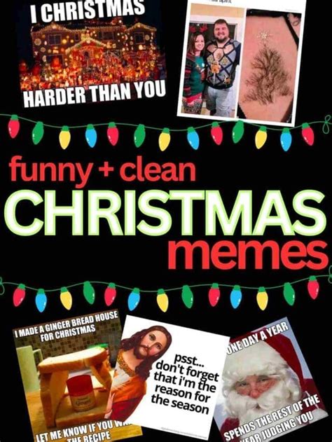 Clean Christmas Memes