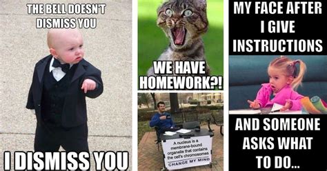 Clean School Memes For Kids
