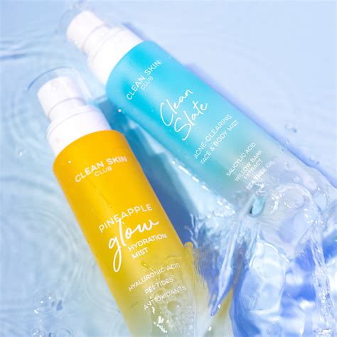 Experience Heavenly Radiance with Clean Skin Club's Pineapple Glow Mist
