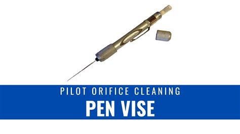 Clean the Pilot Orifice