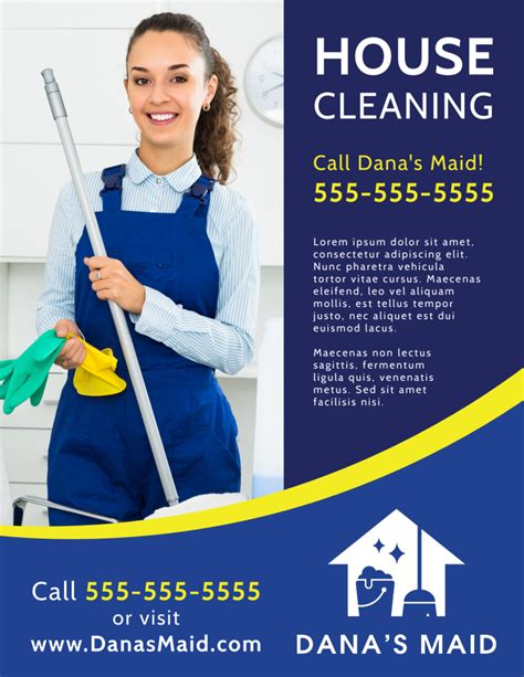 Cleaning Advertisement Template