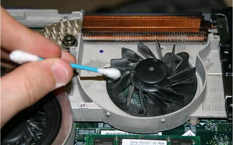 Cleaning Cooling Fan