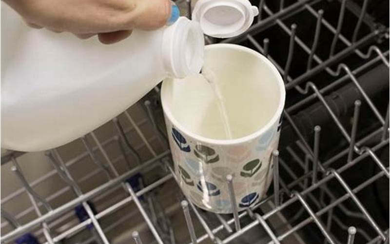Cleaning Dishwasher With Vinegar