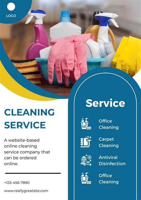 Cleaning Flyers Templates Free