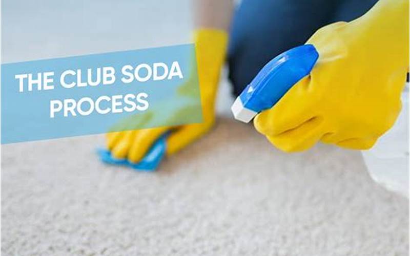 Cleaning Stains With Club Soda