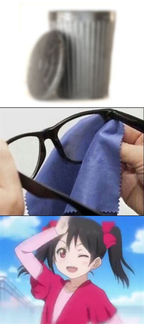 Cleaning Glasses Meme