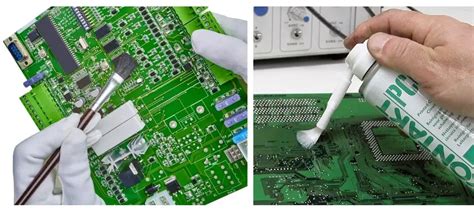 Cleaning Rust from Electronics Circuits